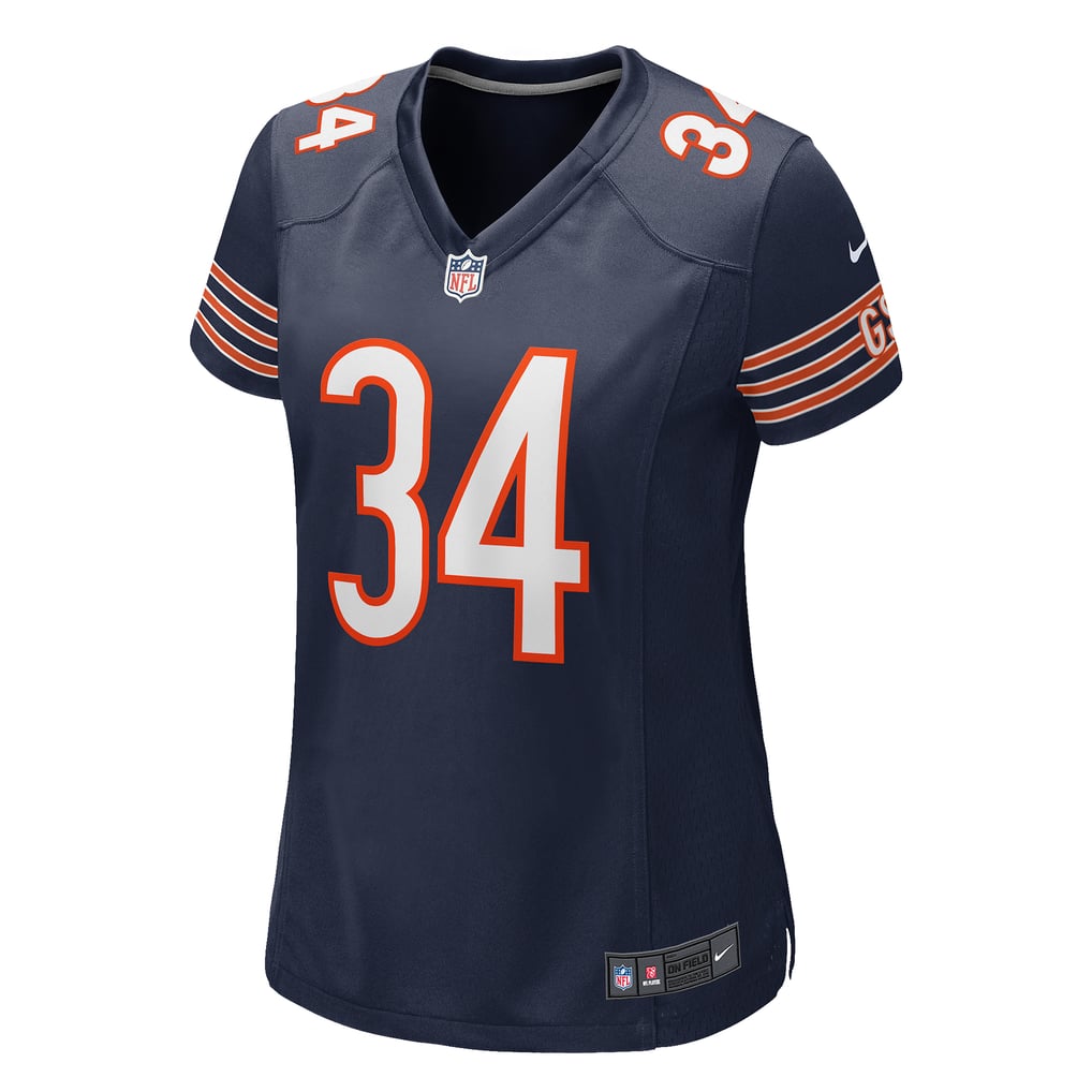 Women's Chicago Bears Walter Payton Navy Game Retired Player Jersey