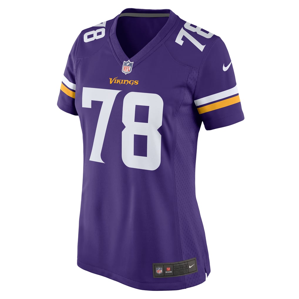 Women's Minnesota Vikings Walter Rouse Purple Game Jersey