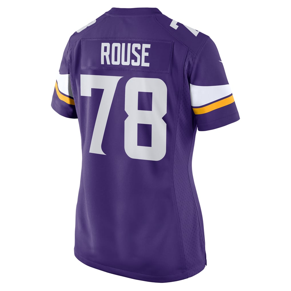 Women's Minnesota Vikings Walter Rouse Purple Game Jersey
