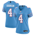 Women's Tennessee Titans Wan'Dale Robinson Light Blue Team Game Jersey
