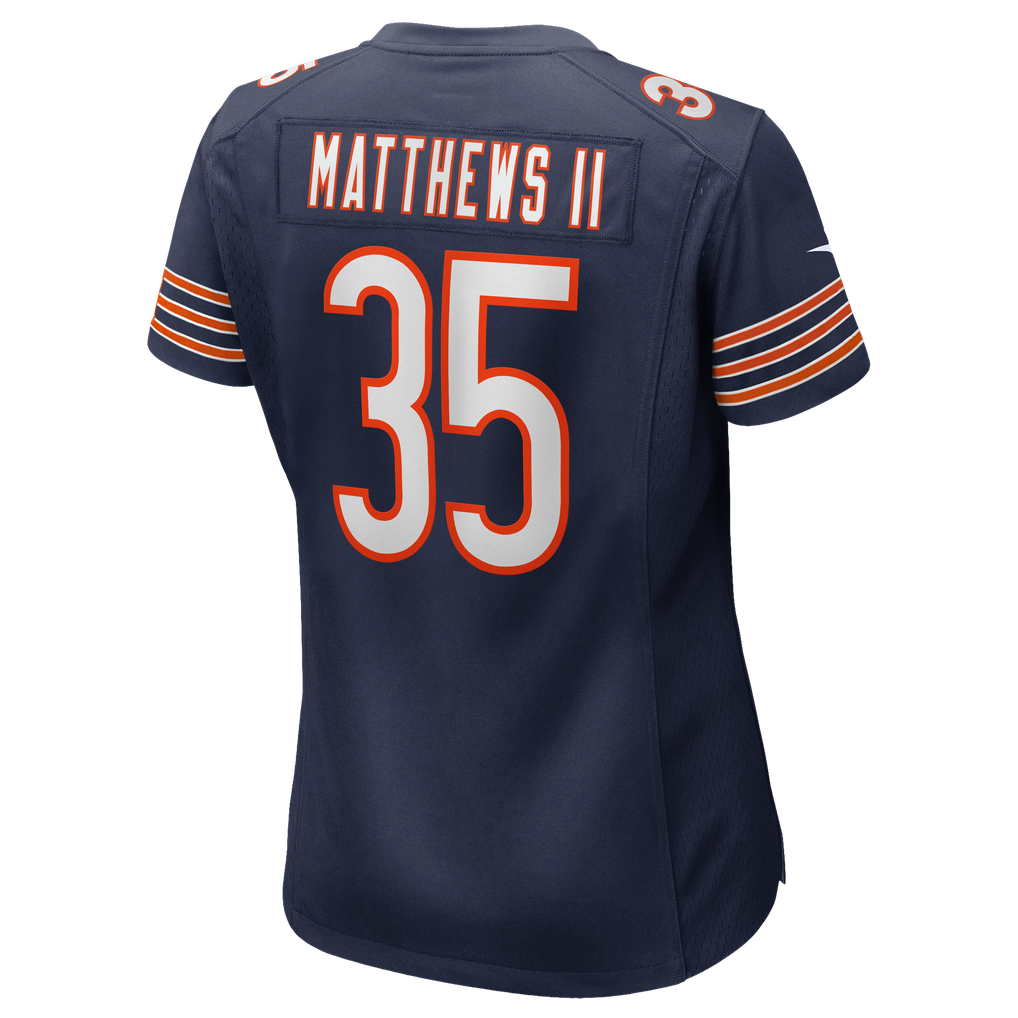 Women's Chicago Bears Wayne Matthews II Navy Team Game Jersey