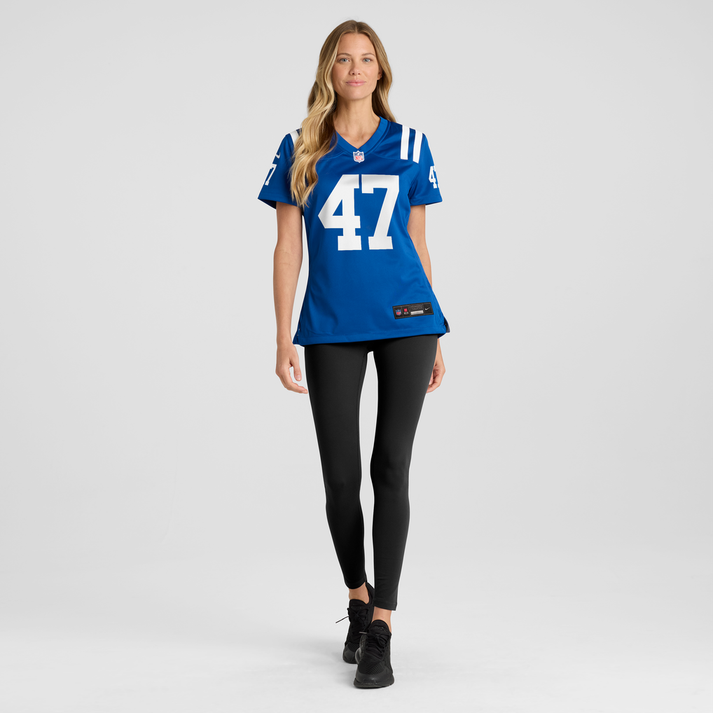 Women's Indianapolis Colts West Weeks Royal Team Game Jersey