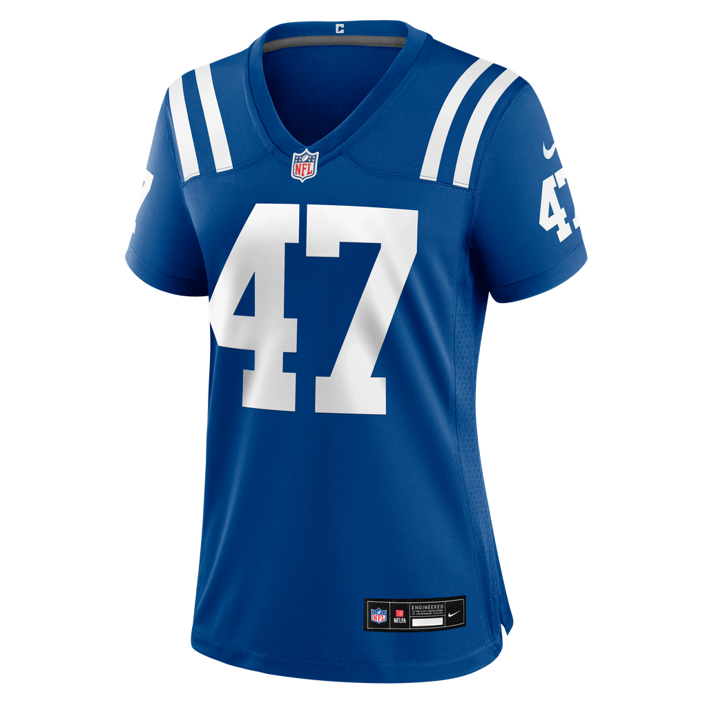 Women's Indianapolis Colts West Weeks Royal Team Game Jersey