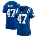 Women's Indianapolis Colts West Weeks Royal Team Game Jersey