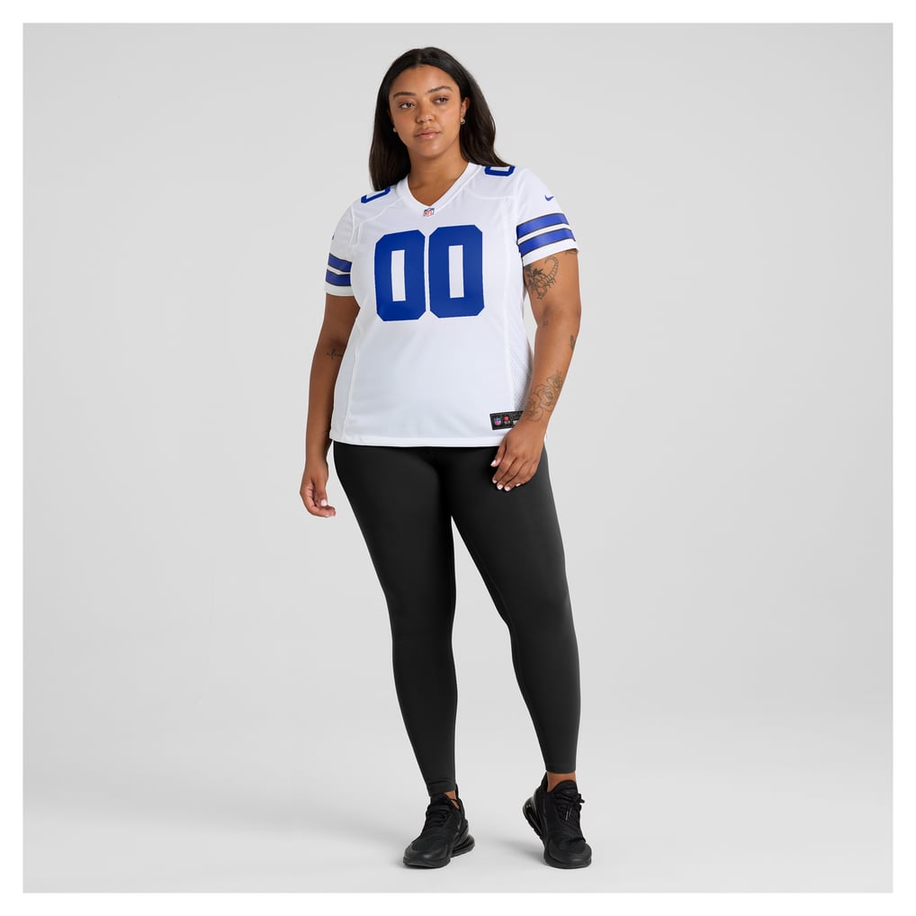 Women's White Dallas Cowboys Custom Game Jersey