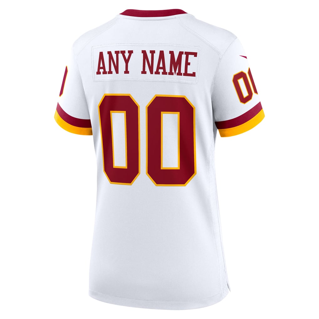 Women's Washington Commanders White Super Bowl Era Custom Game Jersey