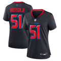 Women's Houston Texans Will Anderson Jr. Navy 2nd Alternate Game Jersey