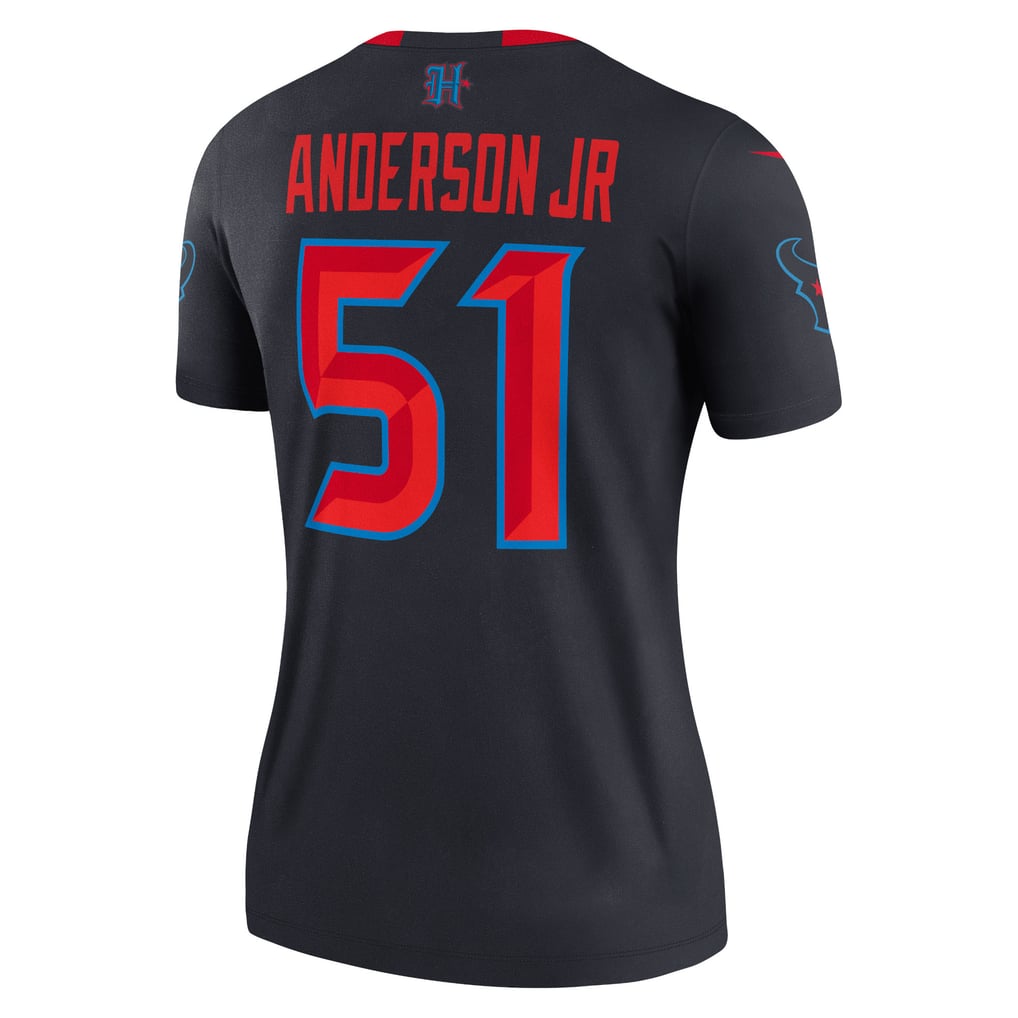 Women's Houston Texans Will Anderson Jr. Navy Alternate Legend Player Performance Top