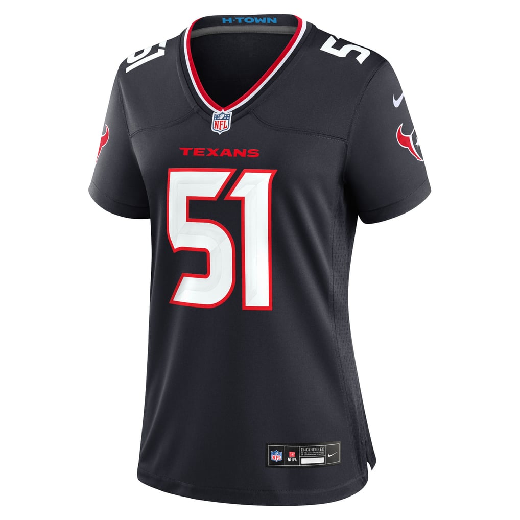 Women's Houston Texans Will Anderson Jr. Navy Game Jersey