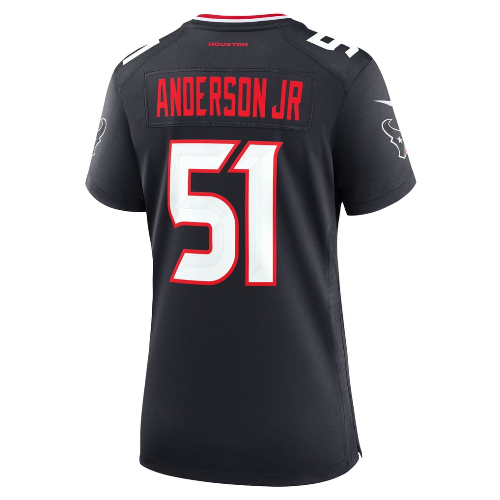 Women's Houston Texans Will Anderson Jr. Navy Game Jersey