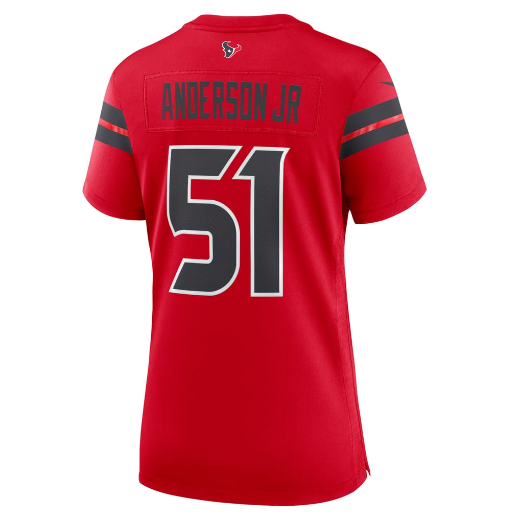 Women's Houston Texans Will Anderson Jr. Red Alternate Game Jersey