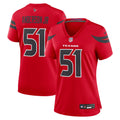 Women's Houston Texans Will Anderson Jr. Red Alternate Game Jersey