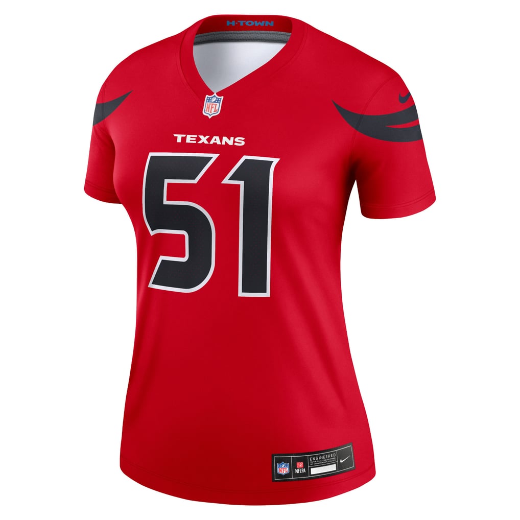 Women's Houston Texans Will Anderson Jr. Red Alternate Legend Player Performance Top