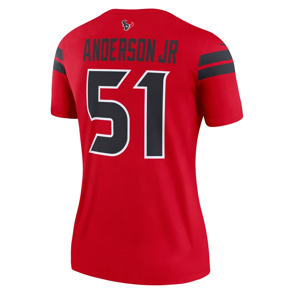 Women's Houston Texans Will Anderson Jr. Red Alternate Legend Player Performance Top