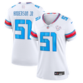 Women's Houston Texans Will Anderson Jr. White 2026 Rivalries Collection Game Jersey