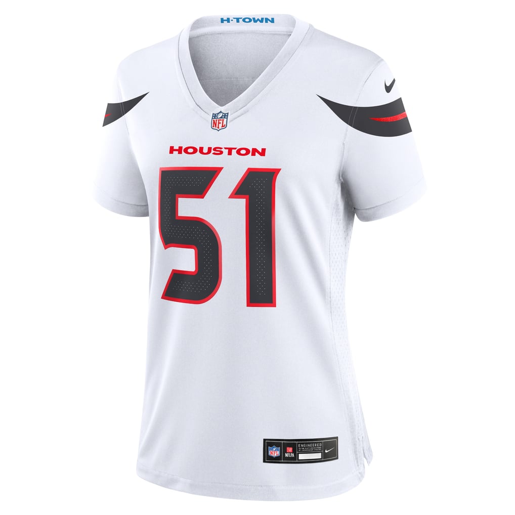 Women's Houston Texans Will Anderson Jr. White Game Jersey