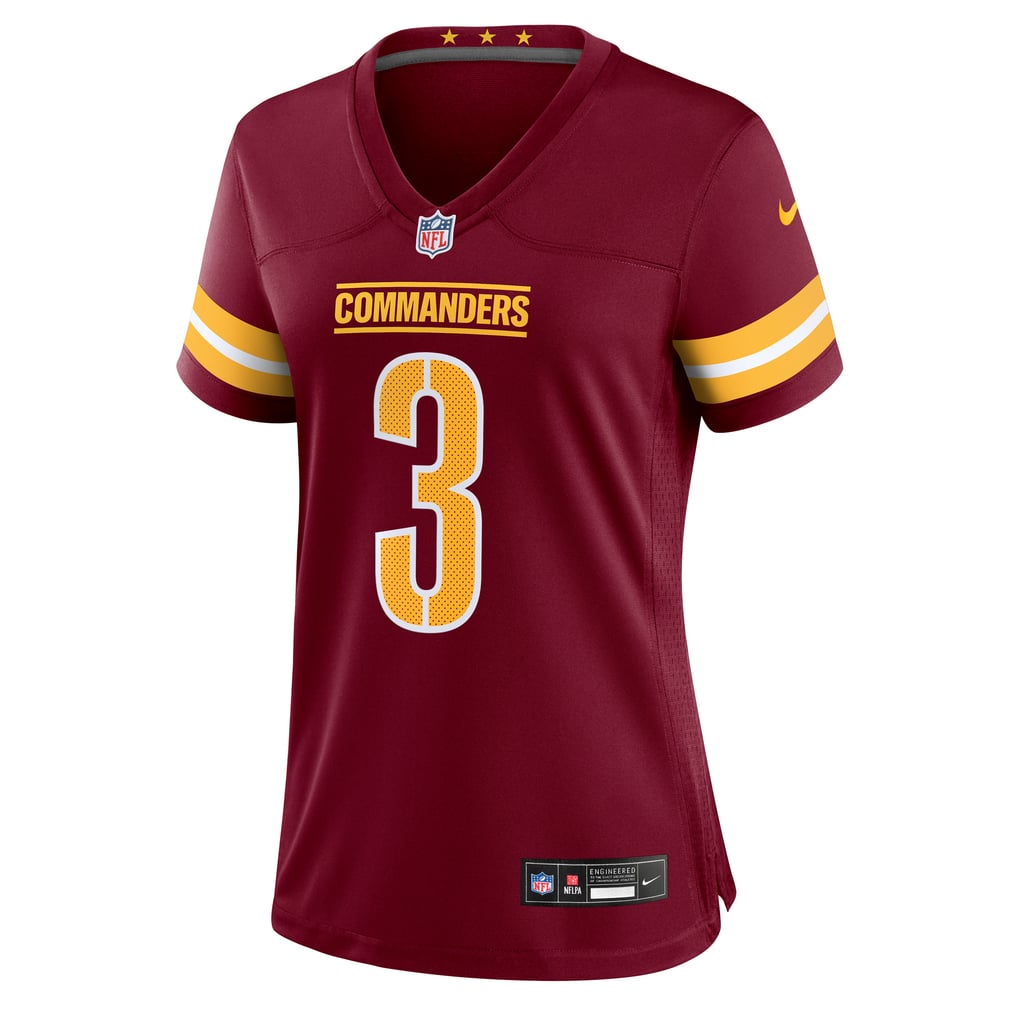 Women's Washington Commanders Will Harris Burgundy Team Game Jersey