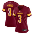 Women's Washington Commanders Will Harris Burgundy Team Game Jersey