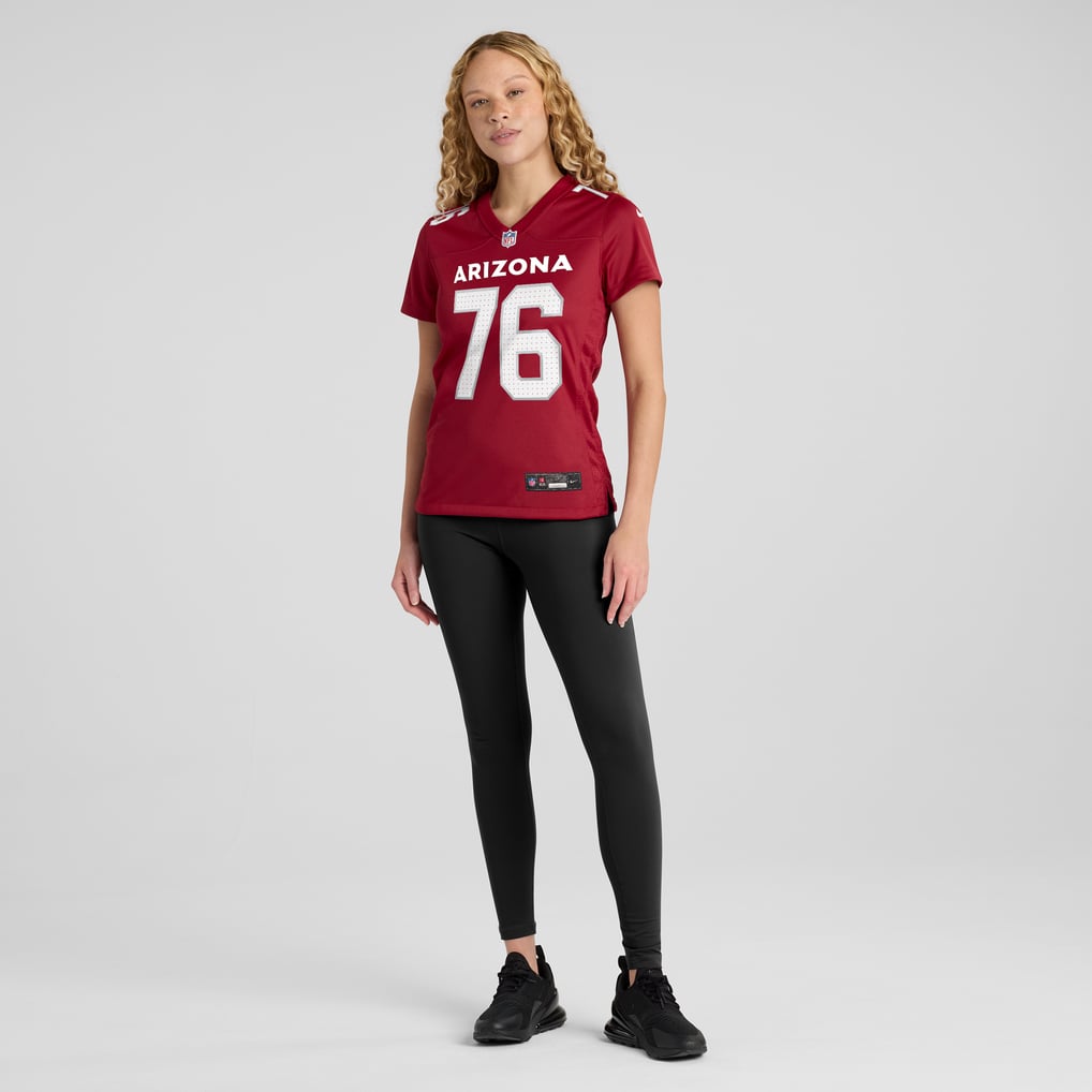 Women's Arizona Cardinals Will Hernandez Cardinal Game Jersey