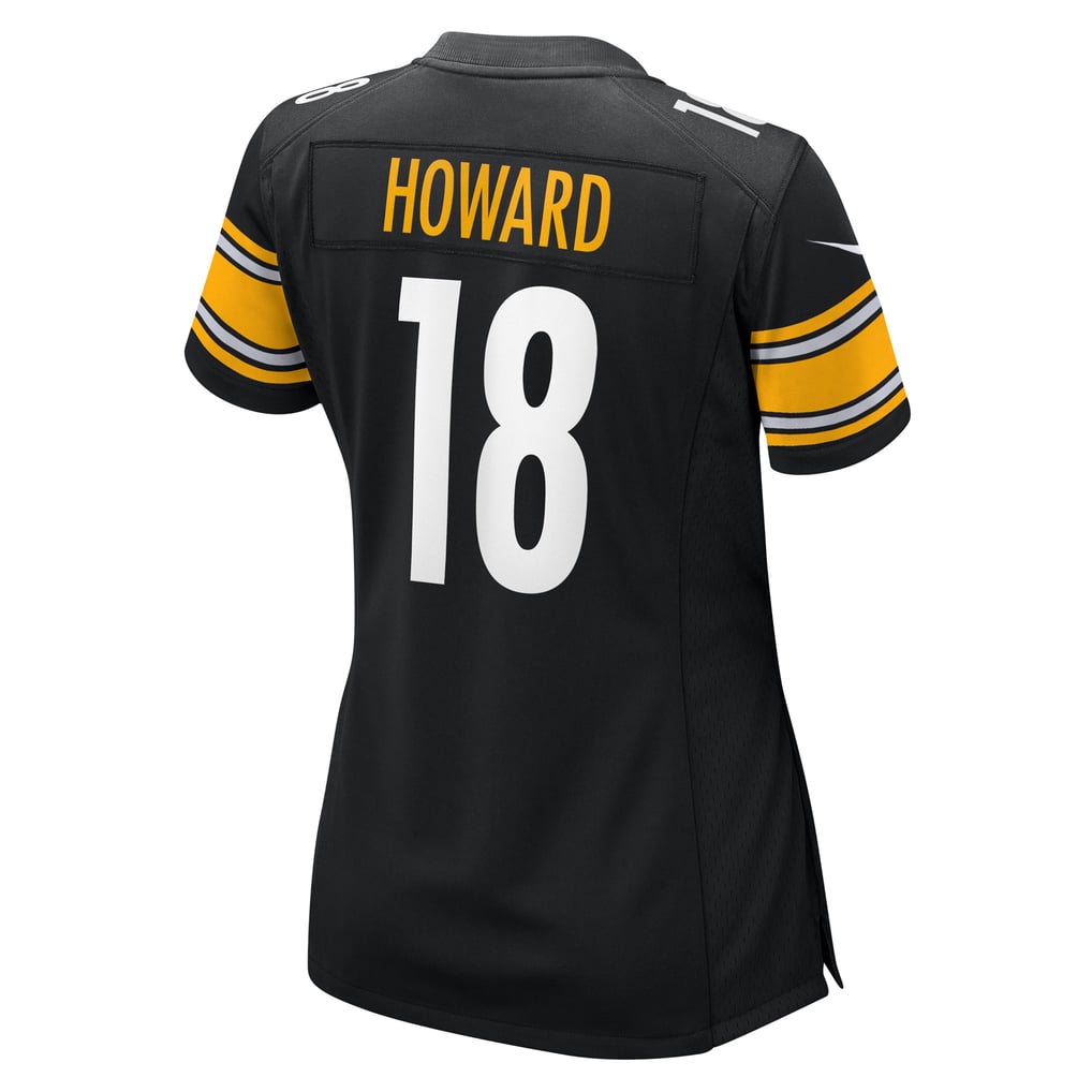 Women's Pittsburgh Steelers Will Howard Black Team Game Jersey