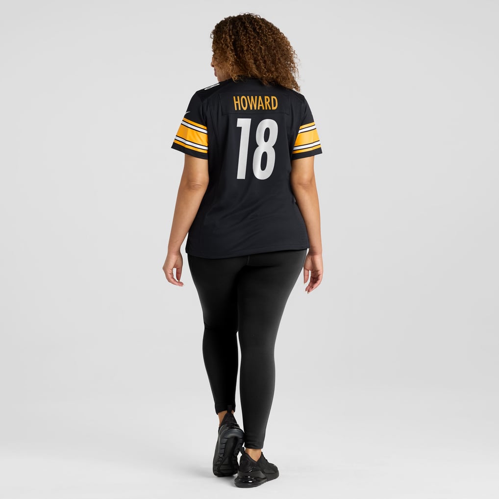Women's Pittsburgh Steelers Will Howard Black Team Game Jersey