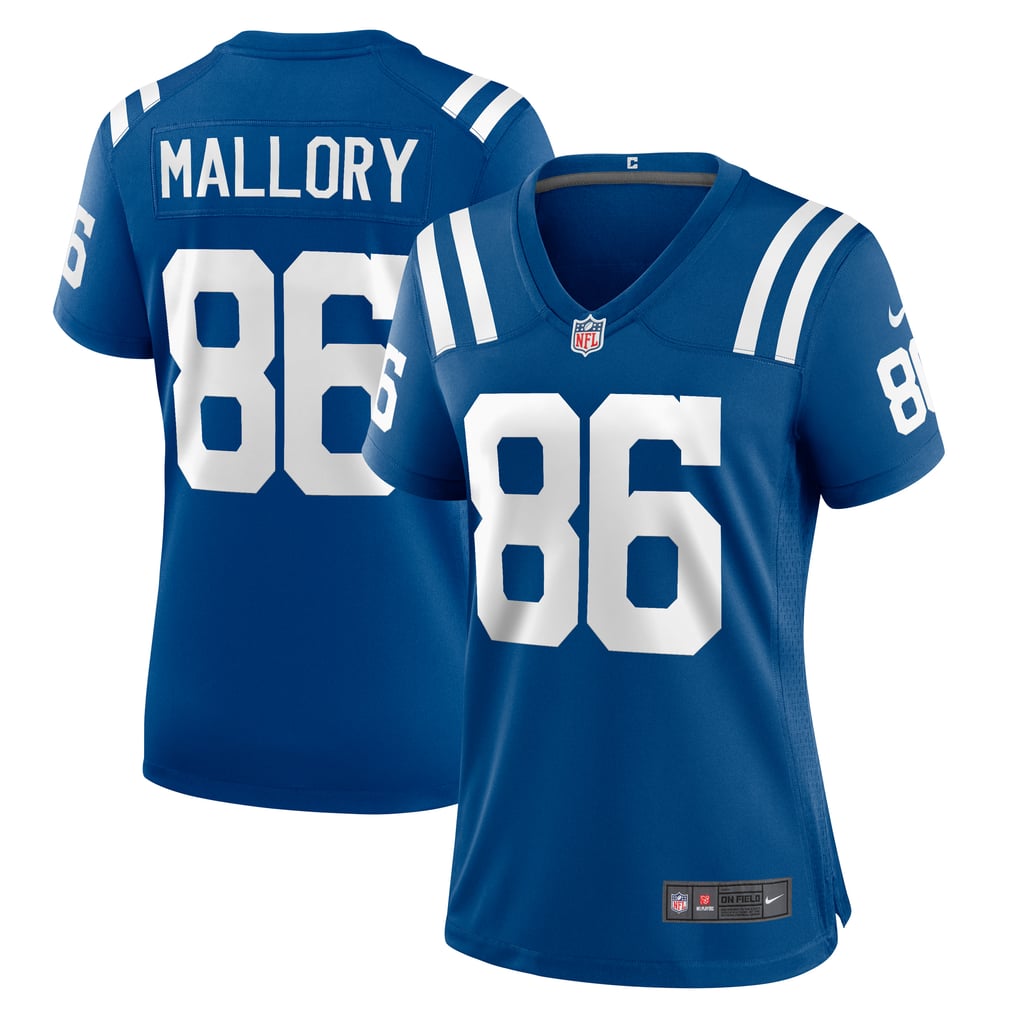 Women's Indianapolis Colts Will Mallory Royal Team Game Jersey