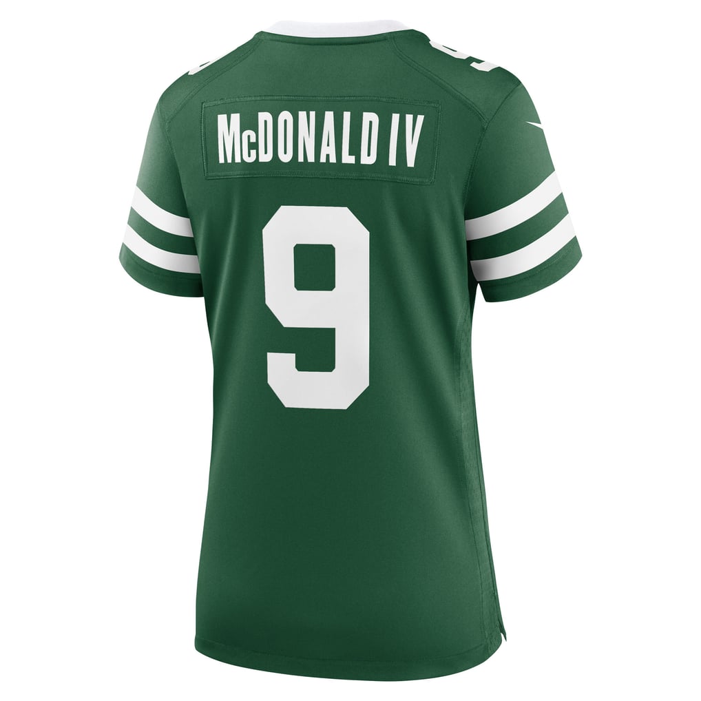 Women's New York Jets Will McDonald IV Legacy Green Team Game Jersey