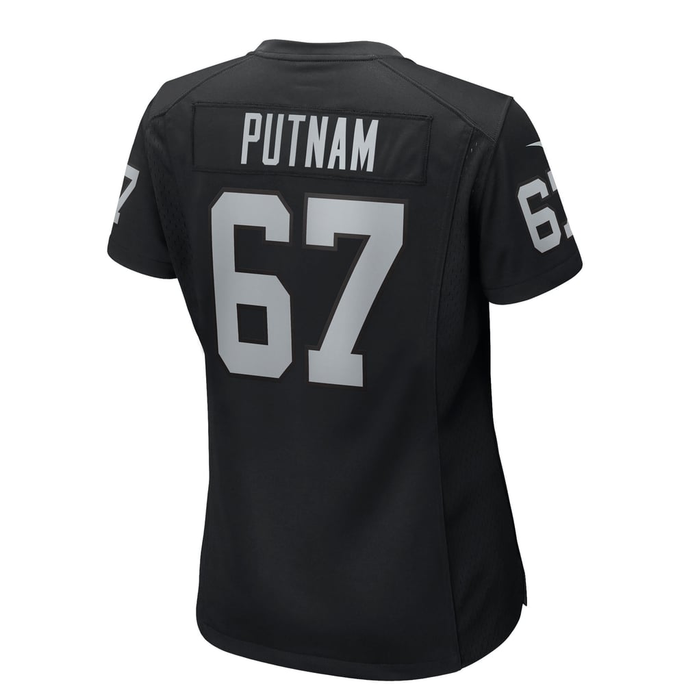Women's Las Vegas Raiders Will Putnam Black Team Game Jersey