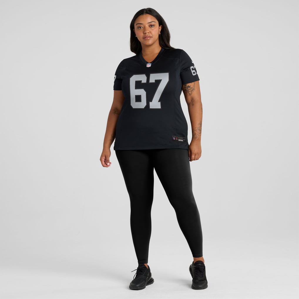 Women's Las Vegas Raiders Will Putnam Black Team Game Jersey