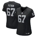 Women's Las Vegas Raiders Will Putnam Black Team Game Jersey