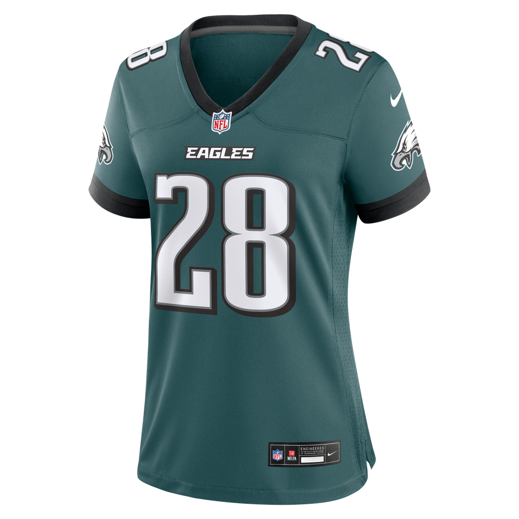 Women's Philadelphia Eagles Will Shipley Midnight Green Team Game Jersey