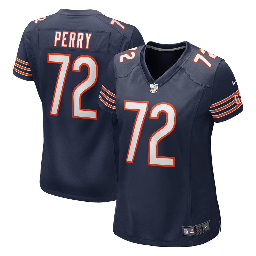 Women's Chicago Bears William Perry Navy Game Retired Player Jersey