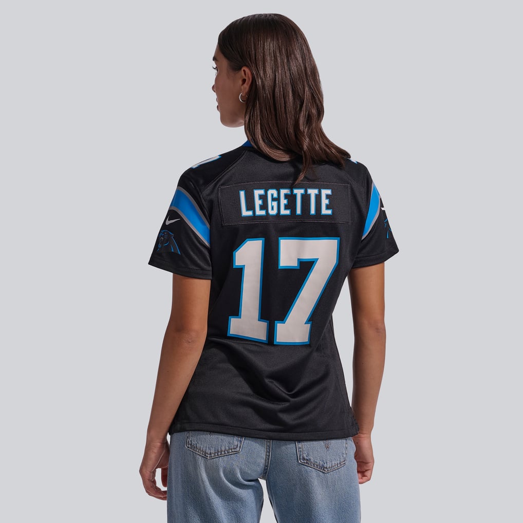 Women's Carolina Panthers Xavier Legette Black Game Jersey