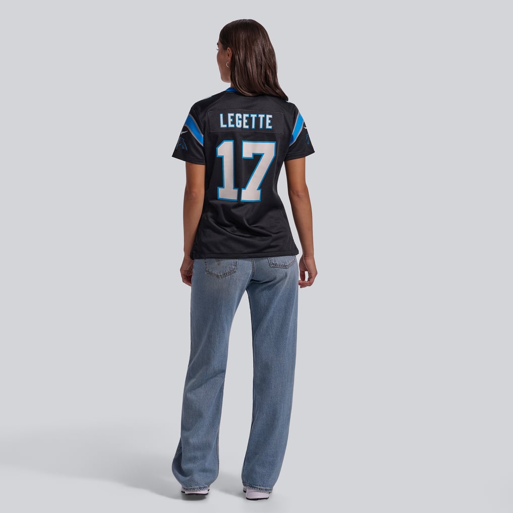 Women's Carolina Panthers Xavier Legette Black Game Jersey