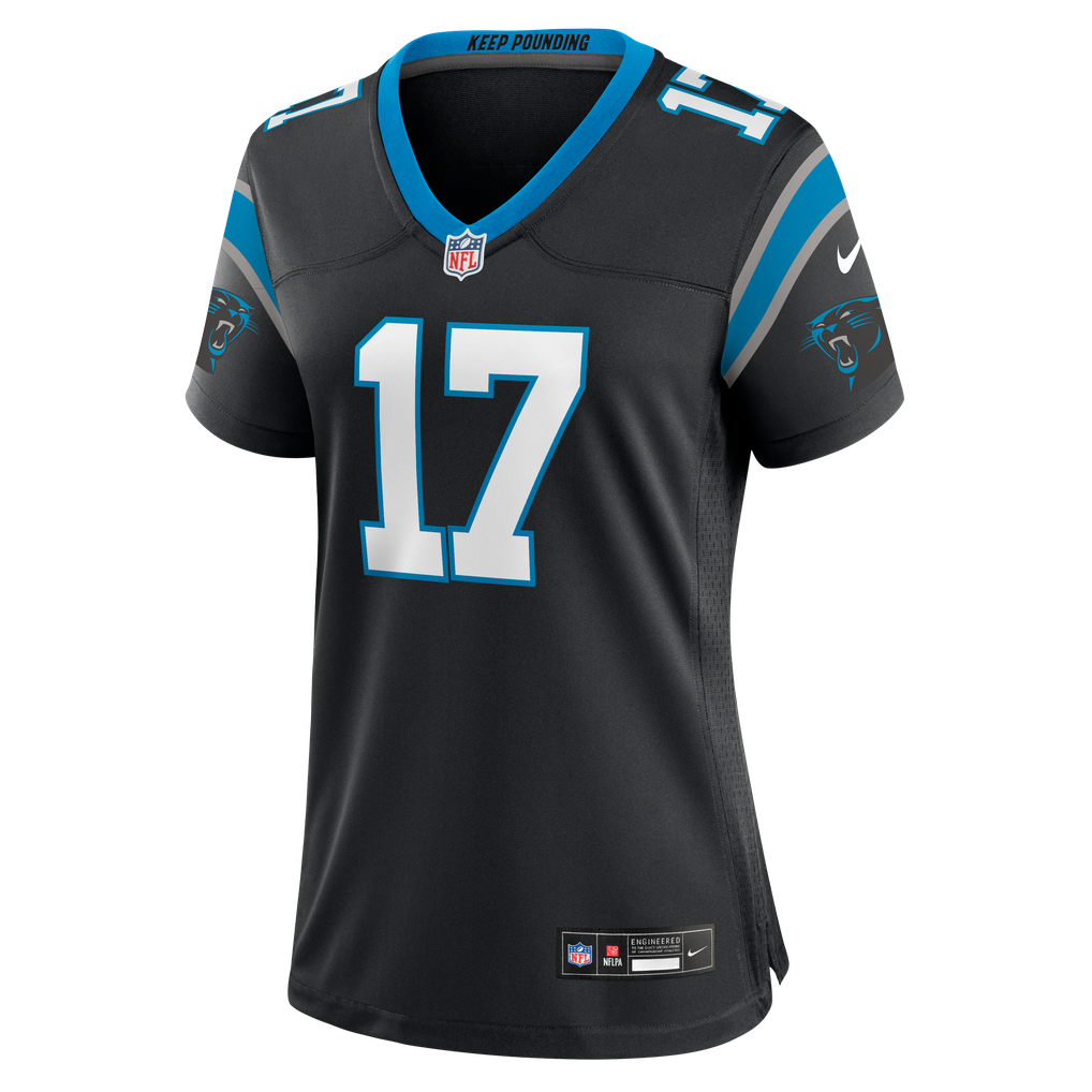 Women's Carolina Panthers Xavier Legette Black Game Jersey