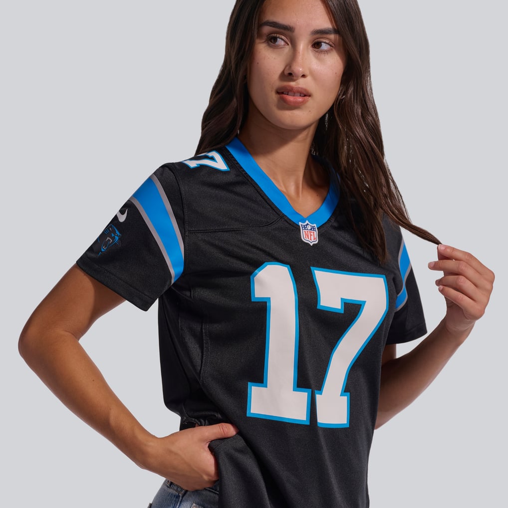 Women's Carolina Panthers Xavier Legette Black Game Jersey