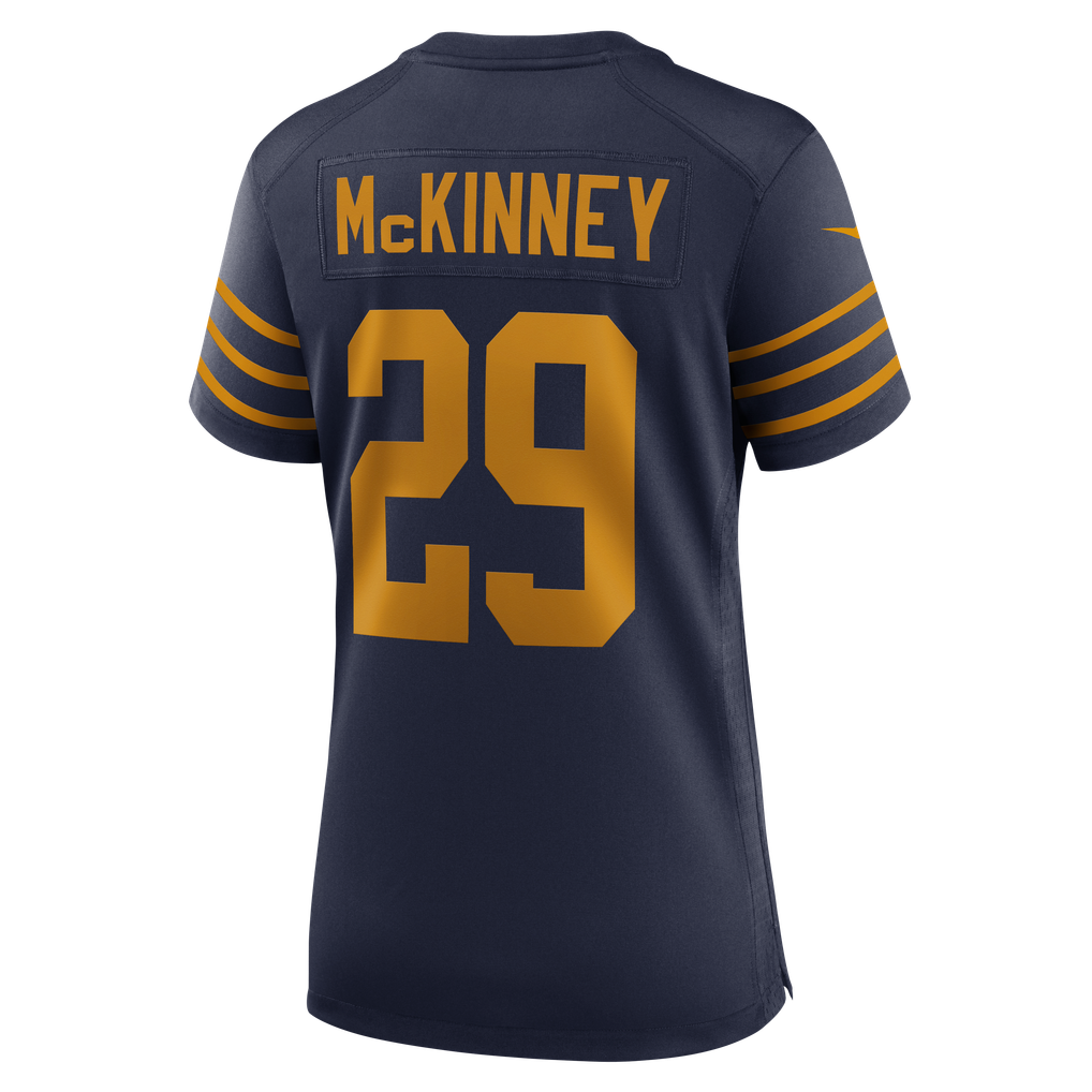 Women's Green Bay Packers Xavier McKinney Navy The 1923 Classic Game Jersey