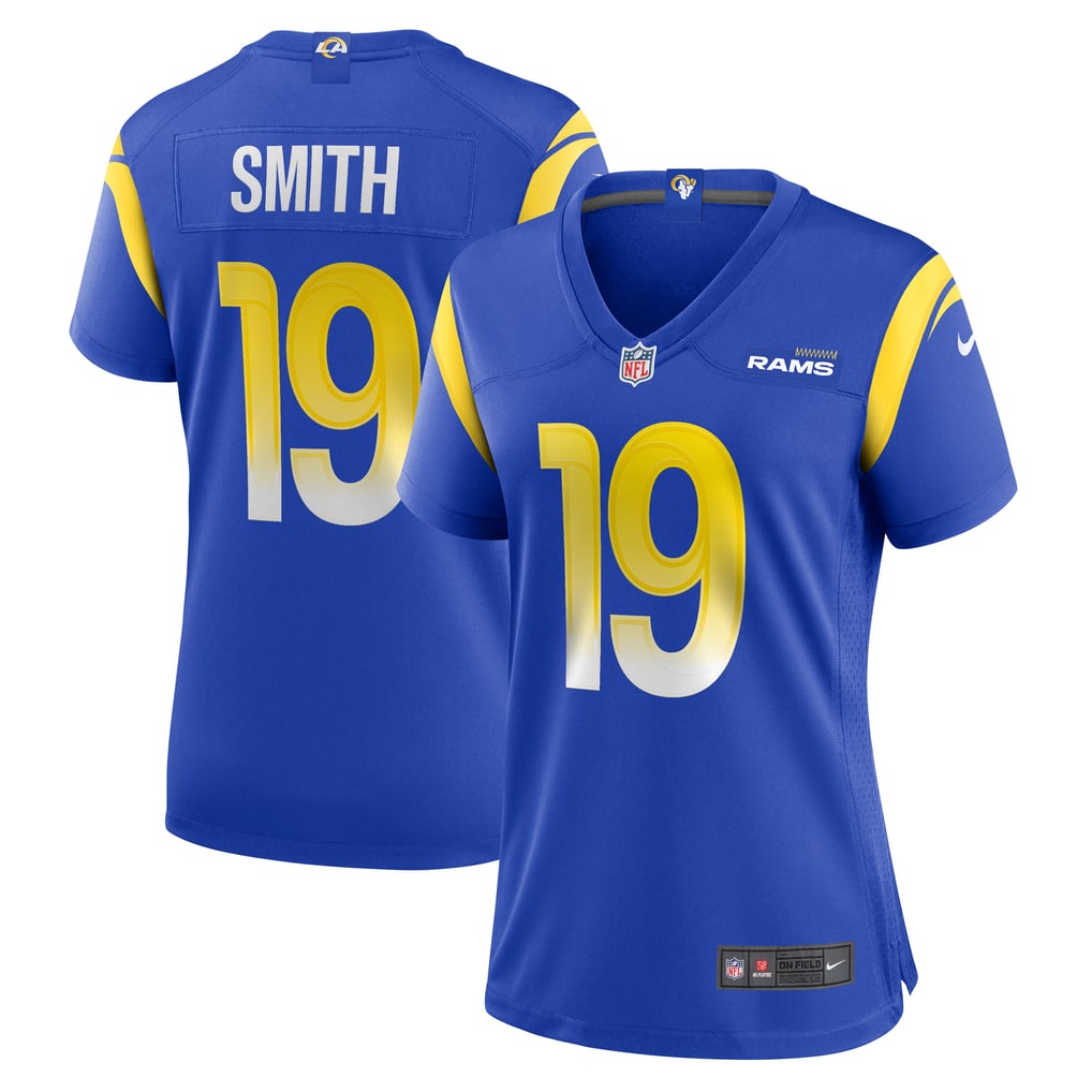 Women's Los Angeles Rams Xavier Smith Royal Home Game Jersey