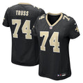 Women's New Orleans Saints Xavier Truss Black Team Game Jersey