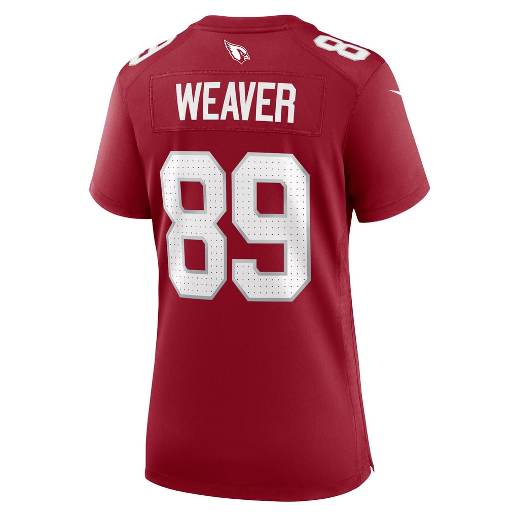 Women's Arizona Cardinals Xavier Weaver Cardinal Game Jersey