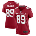 Women's Arizona Cardinals Xavier Weaver Cardinal Game Jersey