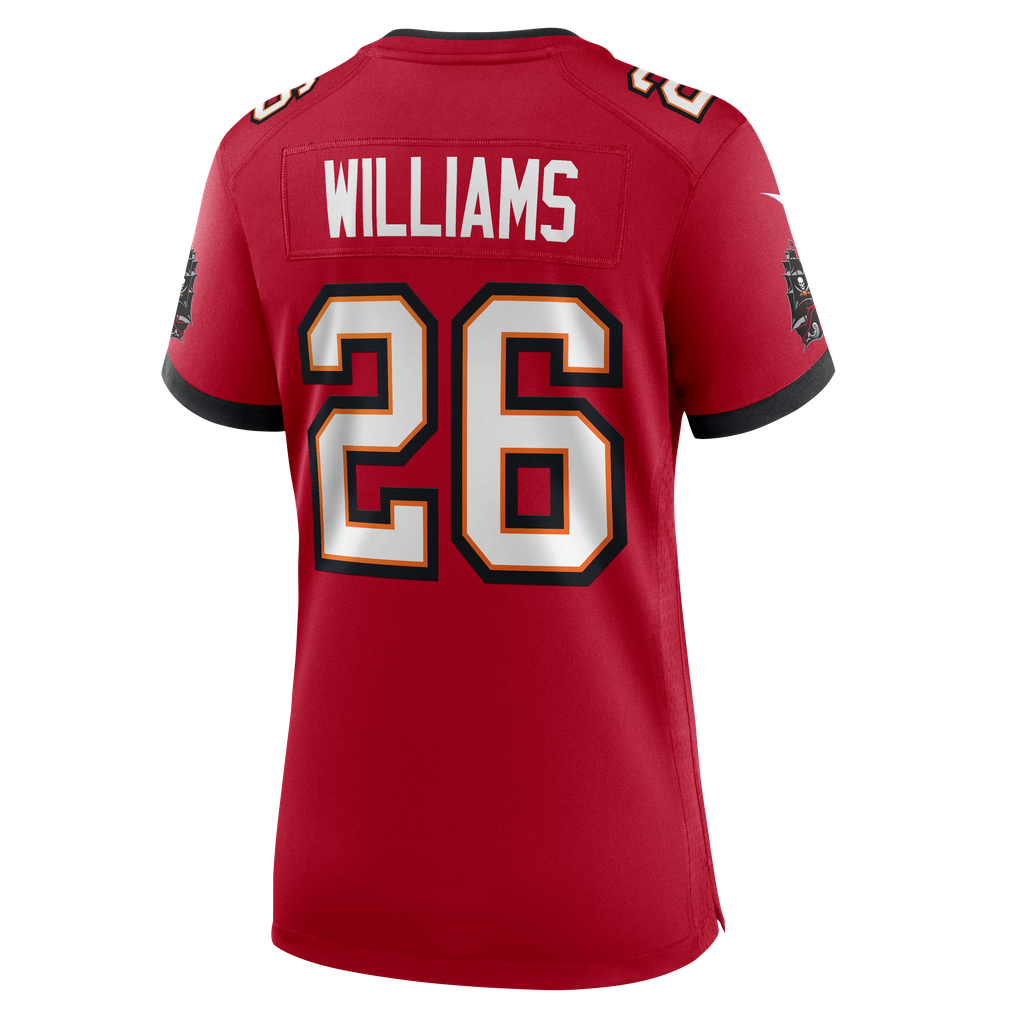 Women's Tampa Bay Buccaneers Xavier Williams Red Team Game Jersey