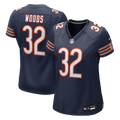 Women's Chicago Bears Xavier Woods Navy Team Game Jersey