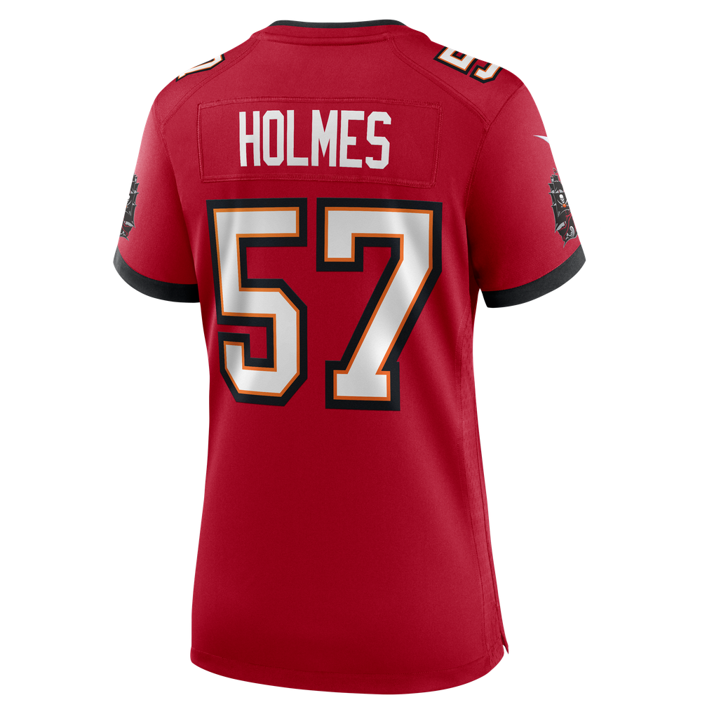 Women's Tampa Bay Buccaneers Yasir Holmes Red Team Game Jersey