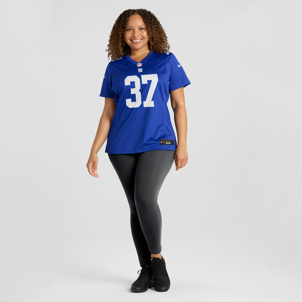Women's New York Giants Younghoe Koo Royal Team Game Jersey