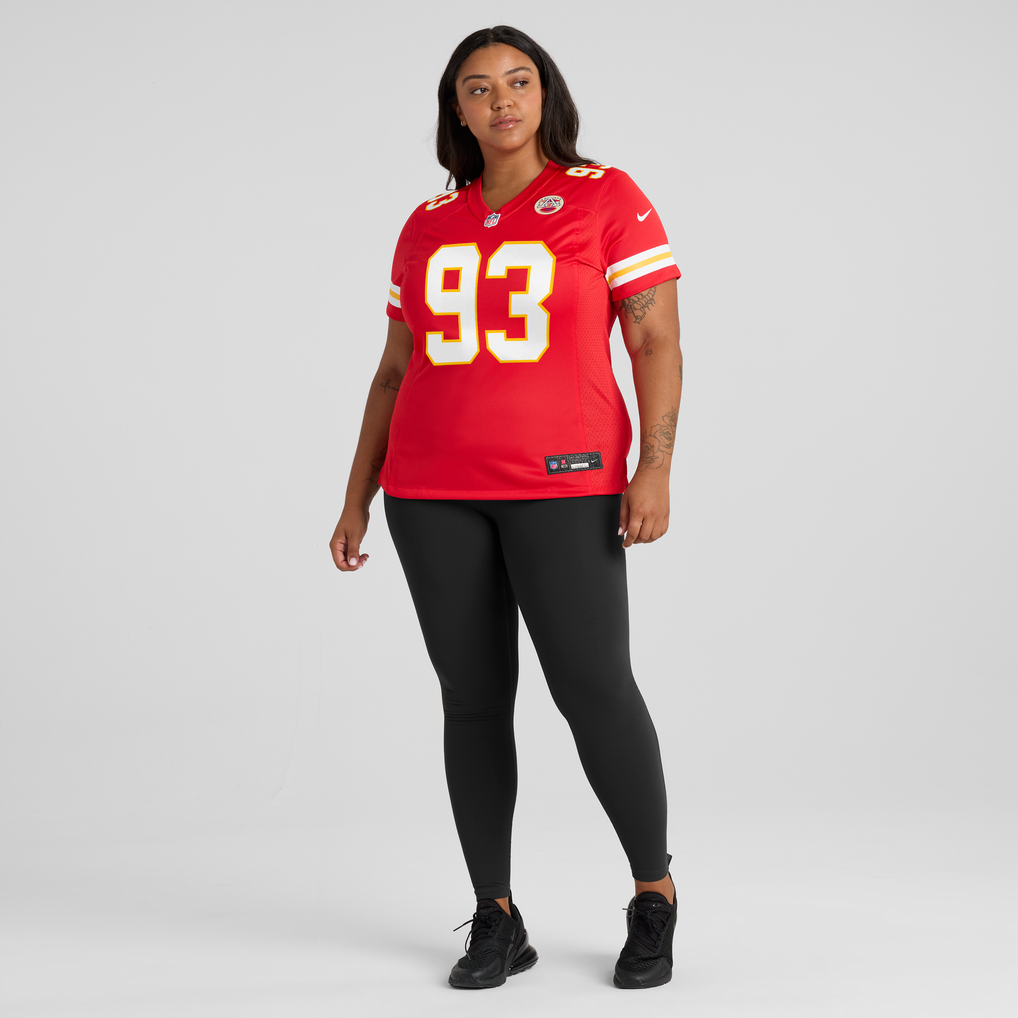 Women's Kansas City Chiefs Zacch Pickens Red Team Game Jersey