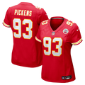 Women's Kansas City Chiefs Zacch Pickens Red Team Game Jersey