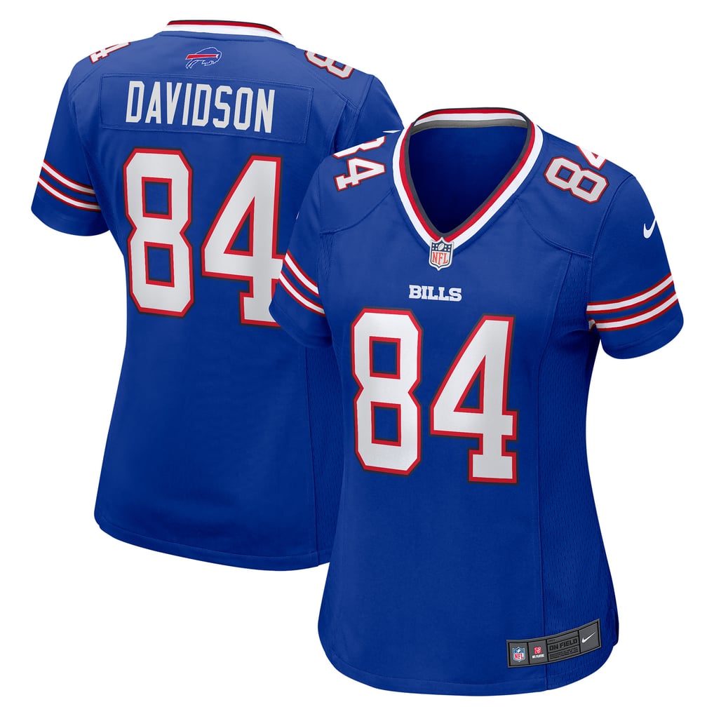 Women's Buffalo Bills Zach Davidson Royal Game Player Jersey