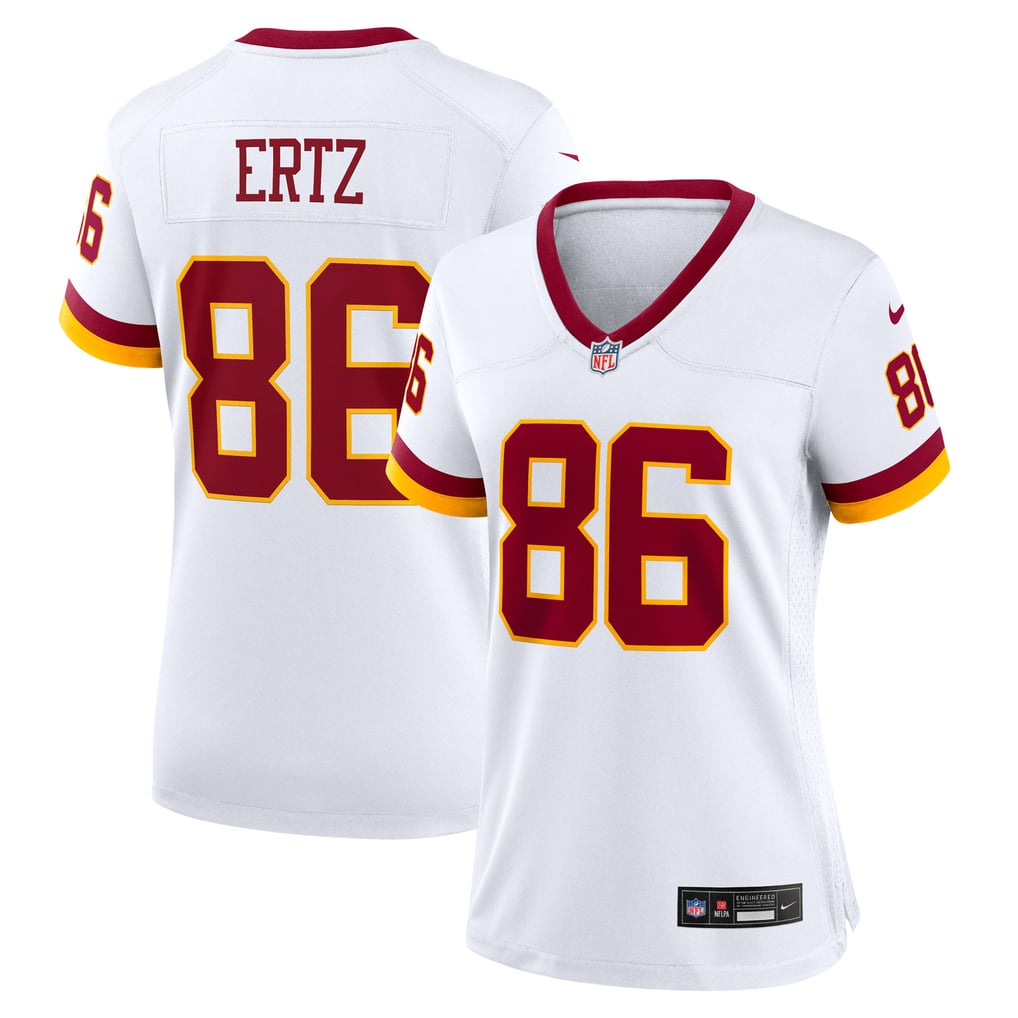 Women's Washington Commanders Zach Ertz White Game Super Bowl Era Jersey