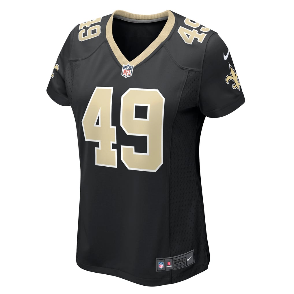 Women's New Orleans Saints Zach Wood Black Game Jersey